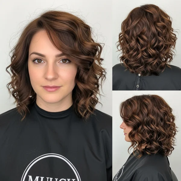 Hairstyles for Medium Length Hair Curly
