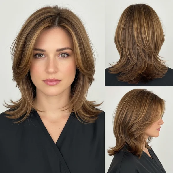 Hairstyles for Medium Length Hair Round Face