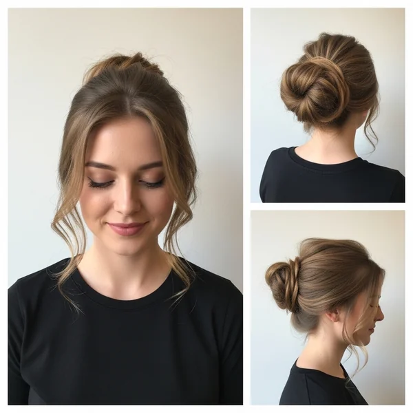 Half Bun Hairstyles
