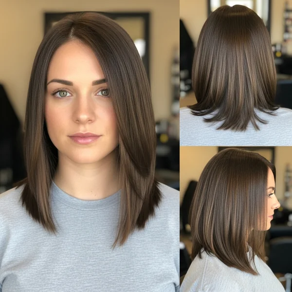 Long Angled Bob Hairstyles