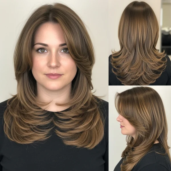 Long Hairstyles for Round Faces
