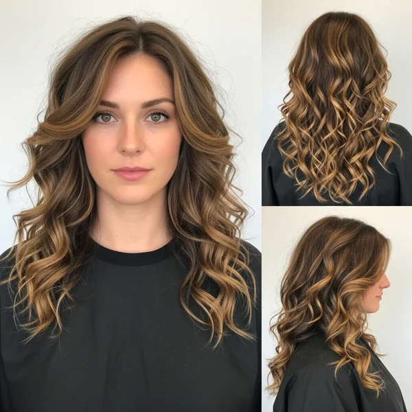 Long Layered Haircuts Curly Hair