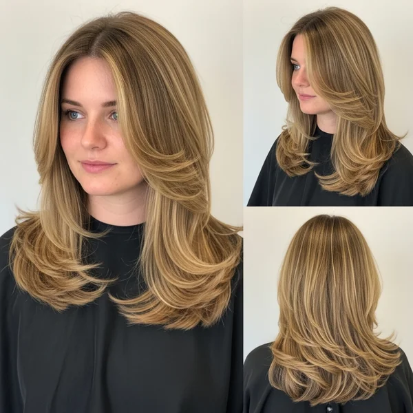 Long Layered Haircuts U Shape