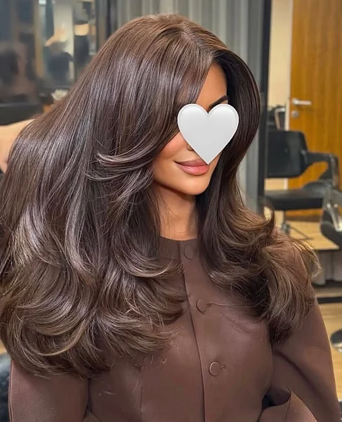 short layered haircuts on long hair