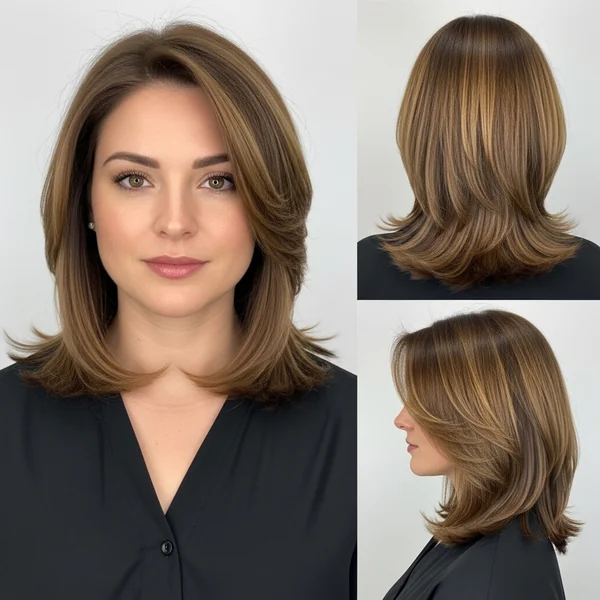 Medium Length Hairstyles for Thick Hair