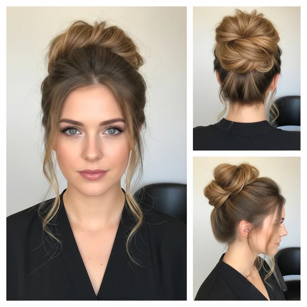 Messy Bun Hairstyles for Long Hair