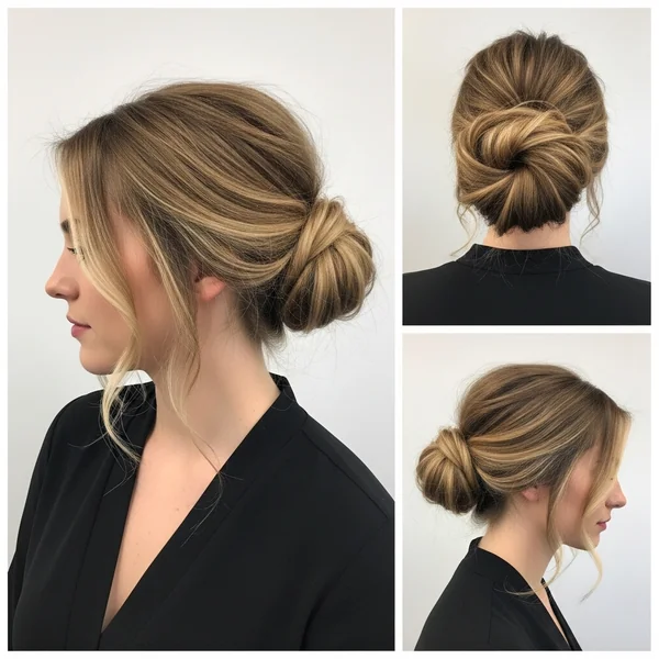 Messy Low Bun Hairstyles