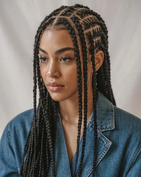 braided hairstyles for black women curly
