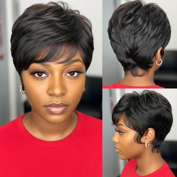 Pixie Frontal Wig Hairstyles