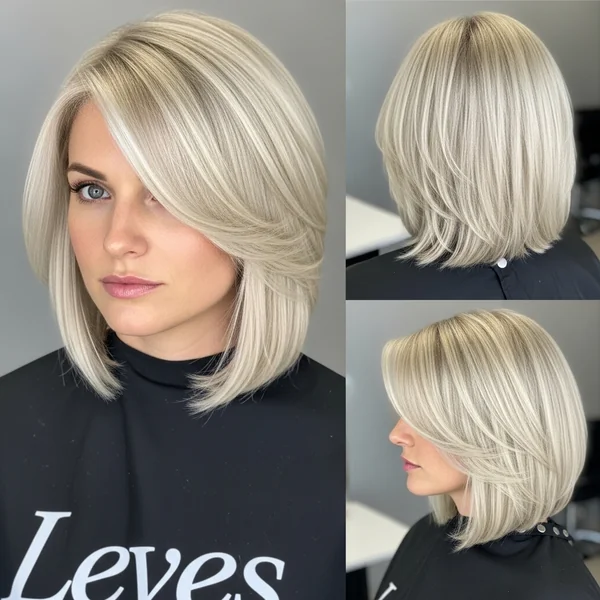 Platinum Blonde Bob Hairstyles
