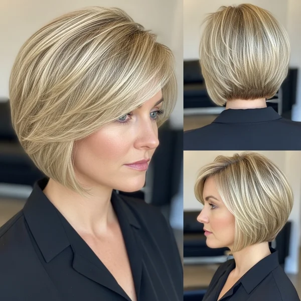 Short Blonde Bob Hairstyles Fine Hair