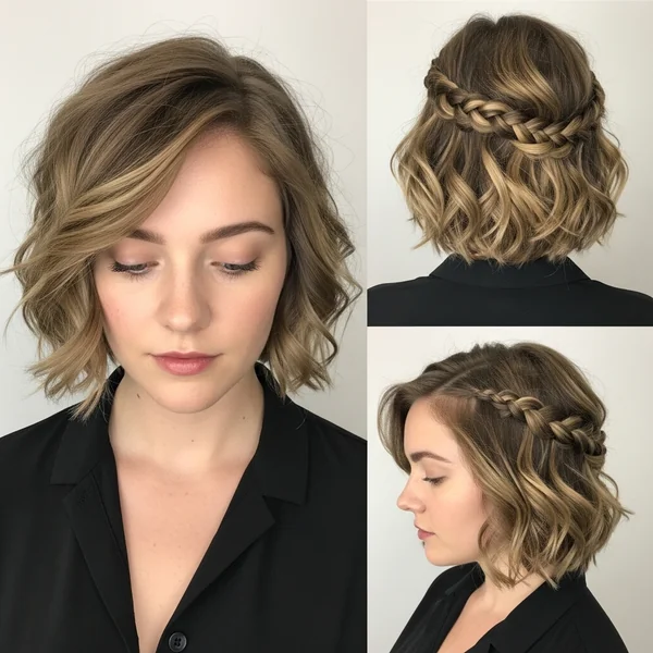 short braided hairstyles boho