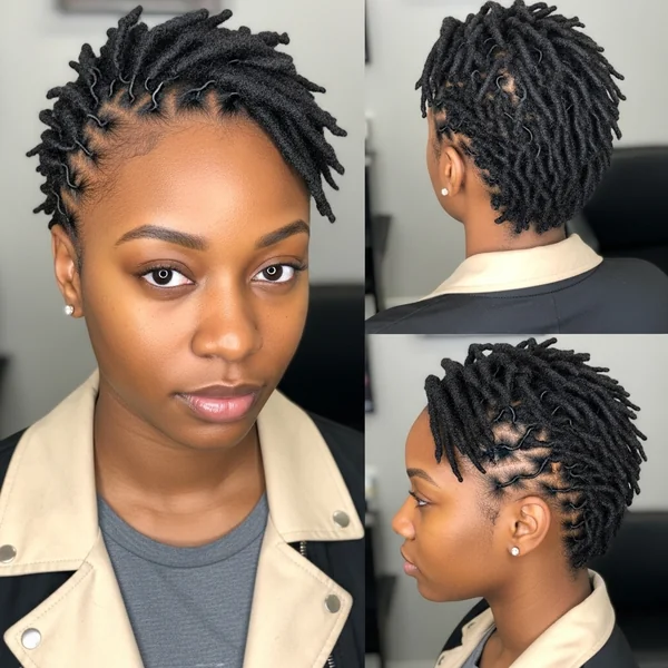 Short Dreadlocks Hairstyles Black Women