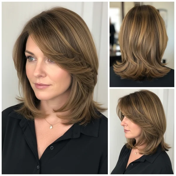 Shoulder Length Haircut For Thinning Hair