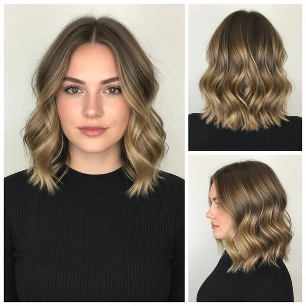 Shoulder Length Haircut For Wavy Hair