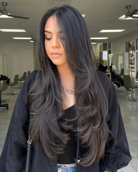 layered haircuts for long hair