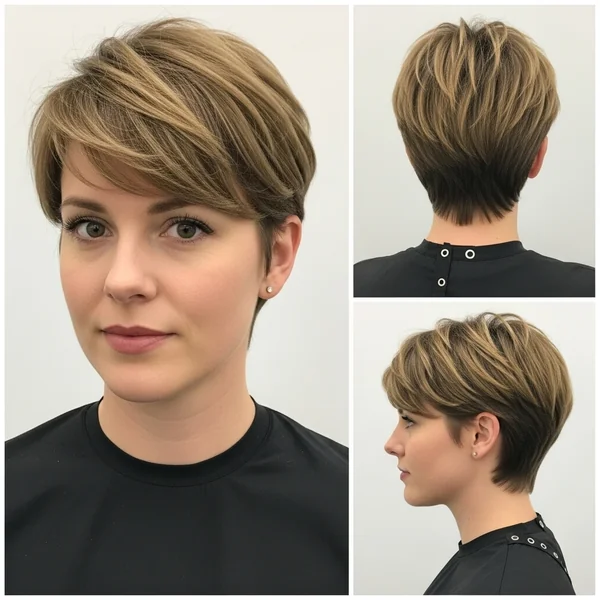 Undercut Pixie Haircut for Fine Hair