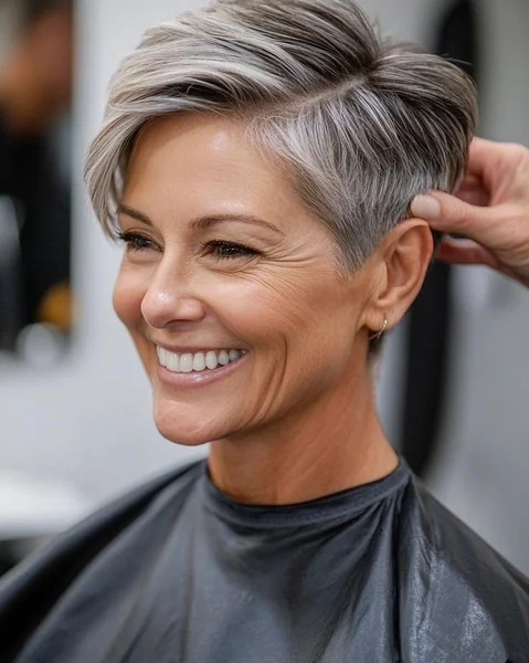 Chic Sun-Kissed Stacked Bob