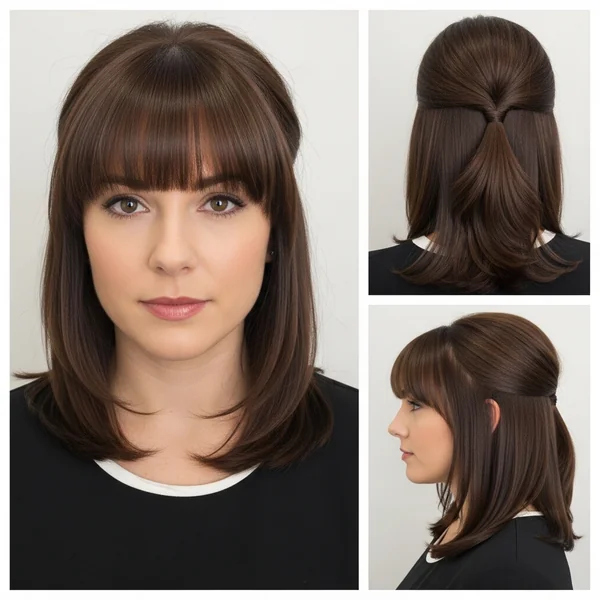 Formal Hairstyles With Bangs