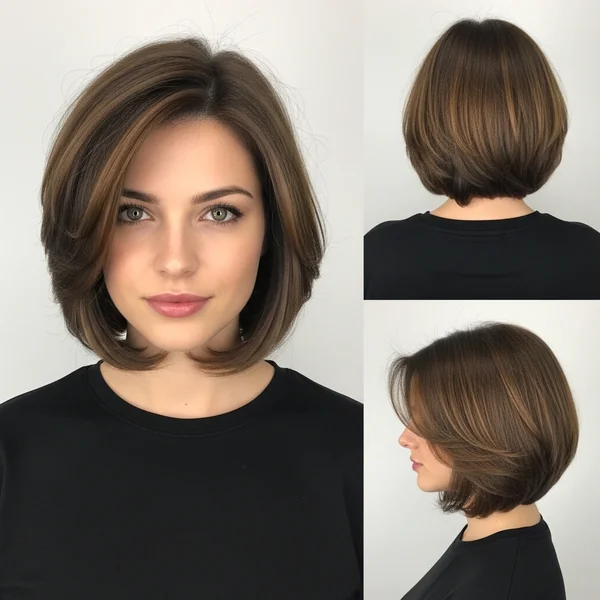 italian bob haircut for long face