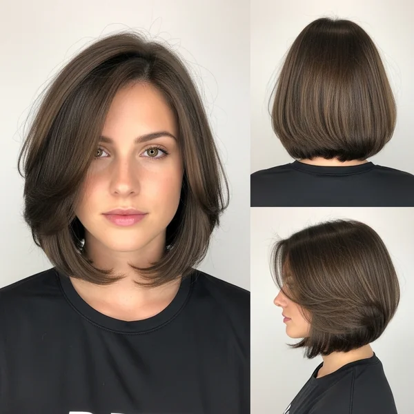 italian bob haircut for thin hair