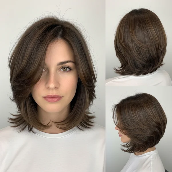 italian bob haircut layered