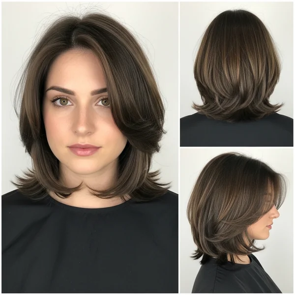Italian Bob Haircut Round Face Styles