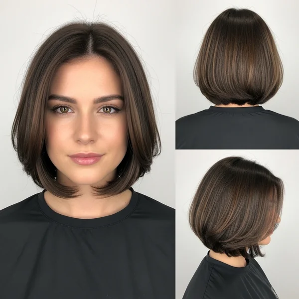 italian bob haircut shoulder length