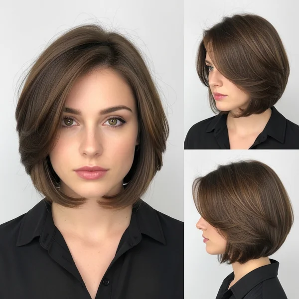 italian bob haircut thick hair