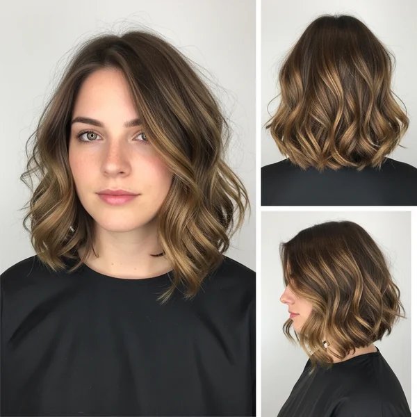italian bob haircut wavy