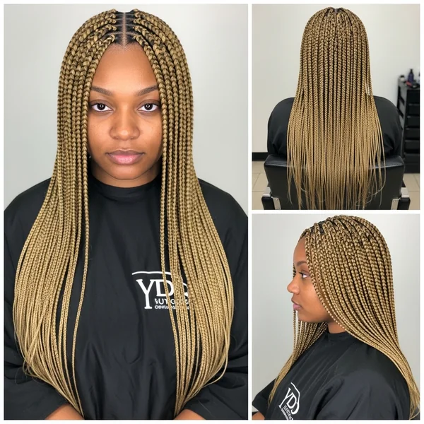long braids hairstyles blonde