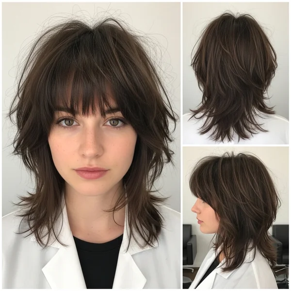 shaggy wolf cut