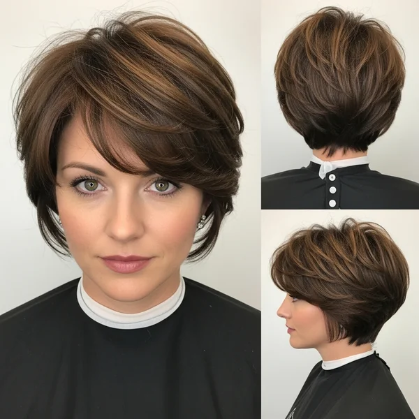 Short Stacked Bob Haircuts