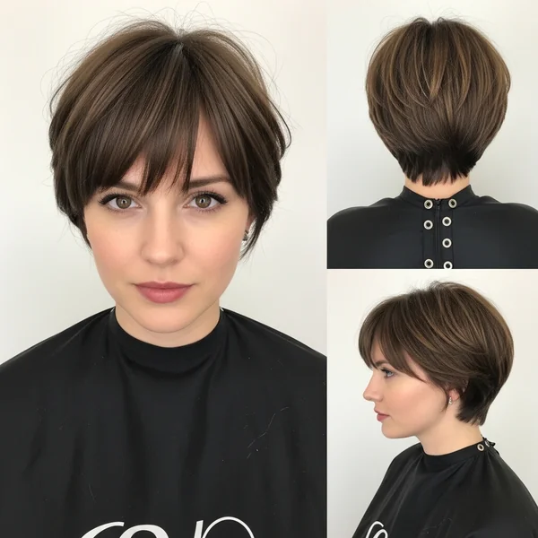 short wedding hairstyles with bangs