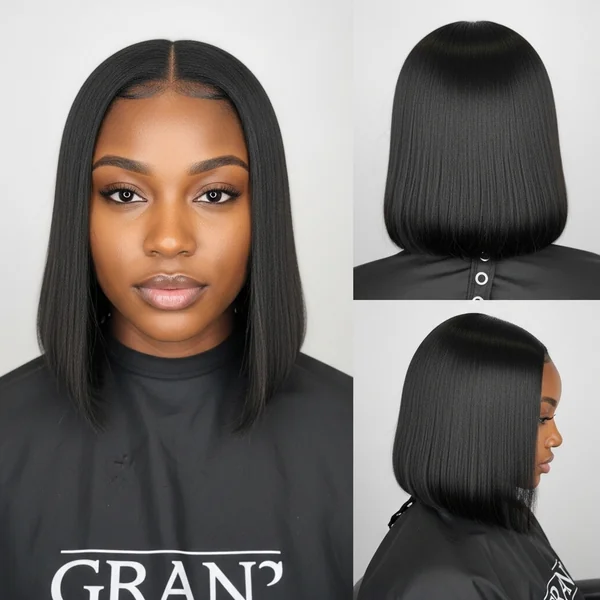 straight bob haircut black women