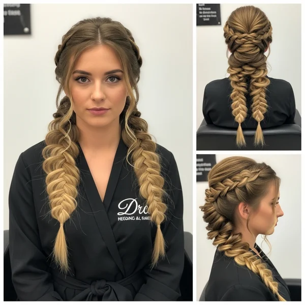 wedding hairstyles for long hair with braids