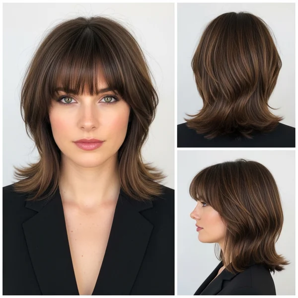 wedding hairstyles with bangs